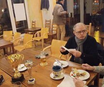 Die Windmüllers stärken sich noch.