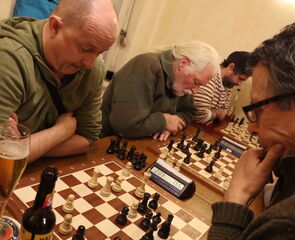 Jens Rennspieß, Bernd Hiller, Spartac Gevorkian und Wolfgang Vandré