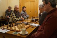 Berolina 2 gegen Hermsdorf 2: Yosip Shapiro und Peter Müller