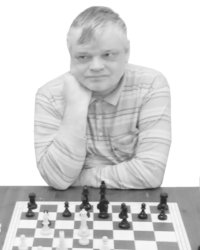 Kersten Schmidt beim Simultan (gegen Fernando Offermann) am 18. Dezember 2009 im "en passant"