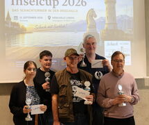 Platz 3, bester Jugendlicher, Platz 1, bester Senior und Platz 2