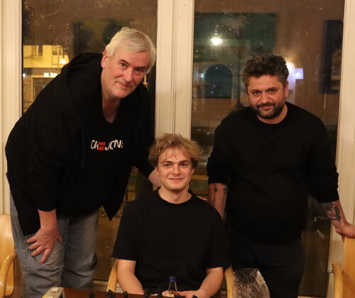 Frank Binding (1.), Theo Oldenburg (2.) und Spartac Gevorkian (3.)