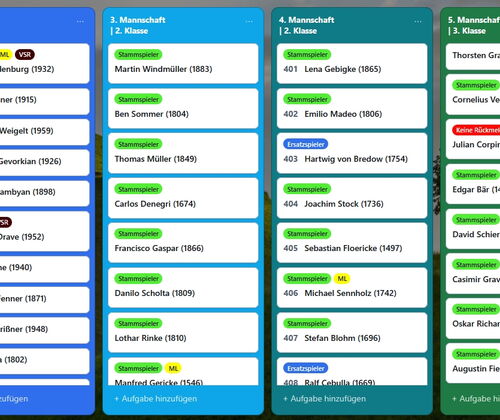 BMM-Planung 2026/27