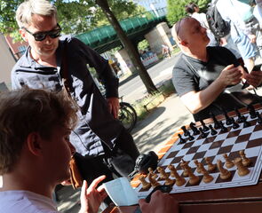 Theo Oldenburg, Thomas Weigelt und Jens Rennspieß
