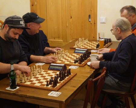 Spartac Gevorkian, Reinhard Weigelt, Werner Windmüller und Uwe Sabrowski