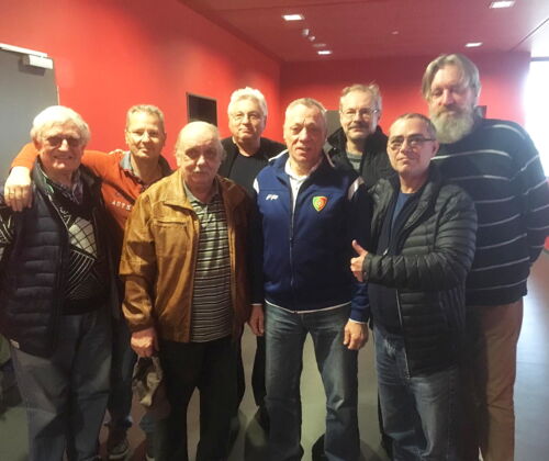 Wolfgang Fiedler, Uwe Sabrowski, Joachim Klemp, Siegfried Stein, Henry Reiche, Mario Janik, Martin Windmüller und Andreas Reiche