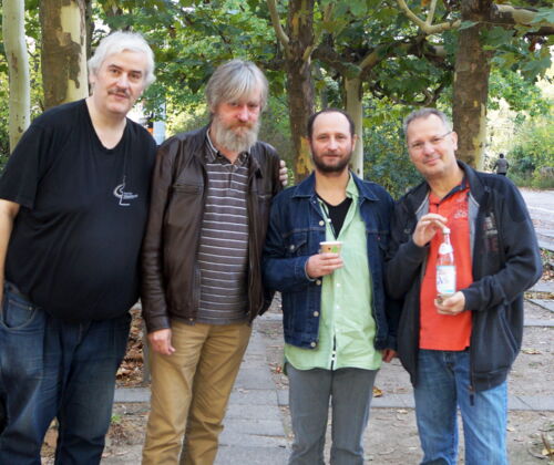 Frank Hoppe, Andreas Reiche, Thilo Keskowski und Uwe Sabrowski
