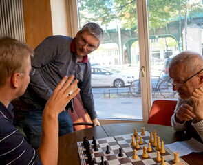 Uwe Arndt, Jan Neldner und Heinz Neumann