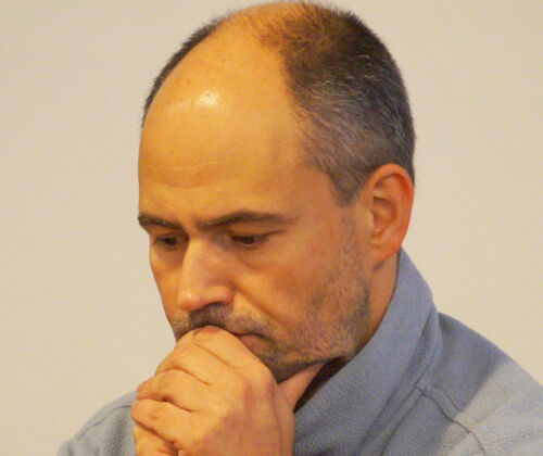 Roland Boewer bei der Berliner Schnellschach-Mannschaftsmeisterschaft 2016