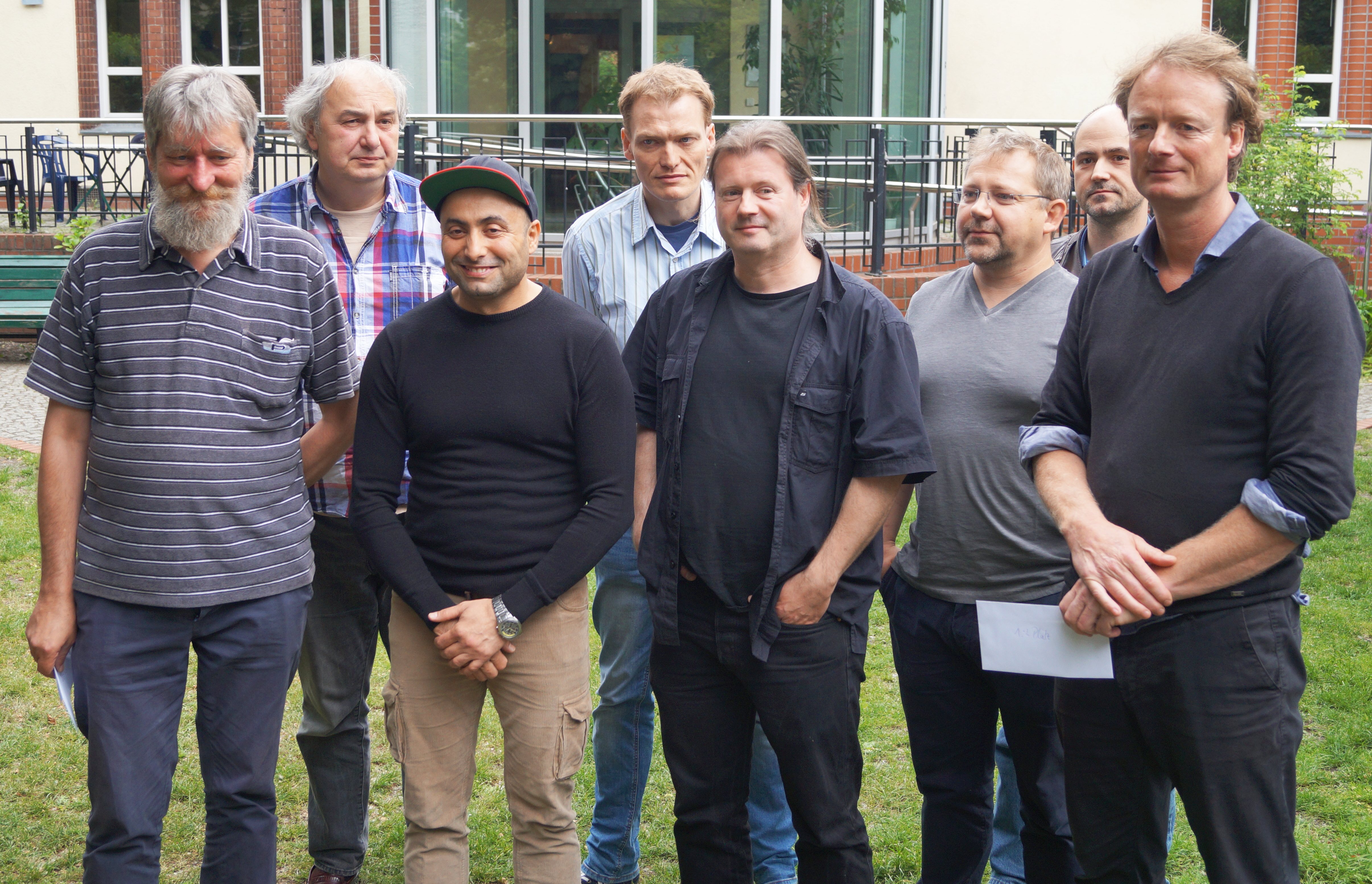 Andreas Reiche (B), Peter Hintze (Z), Abdulkadhim Ismaeel Thaer (Z), Ulrich Schwekendiek (Z), Sven Horn (B), Marco Miersch (B), Roland Boewer (B) und Maik Kopischke (Z)