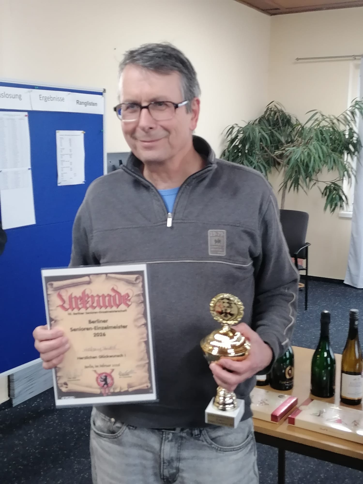 Seniorenmeister Wolfgang Vandré