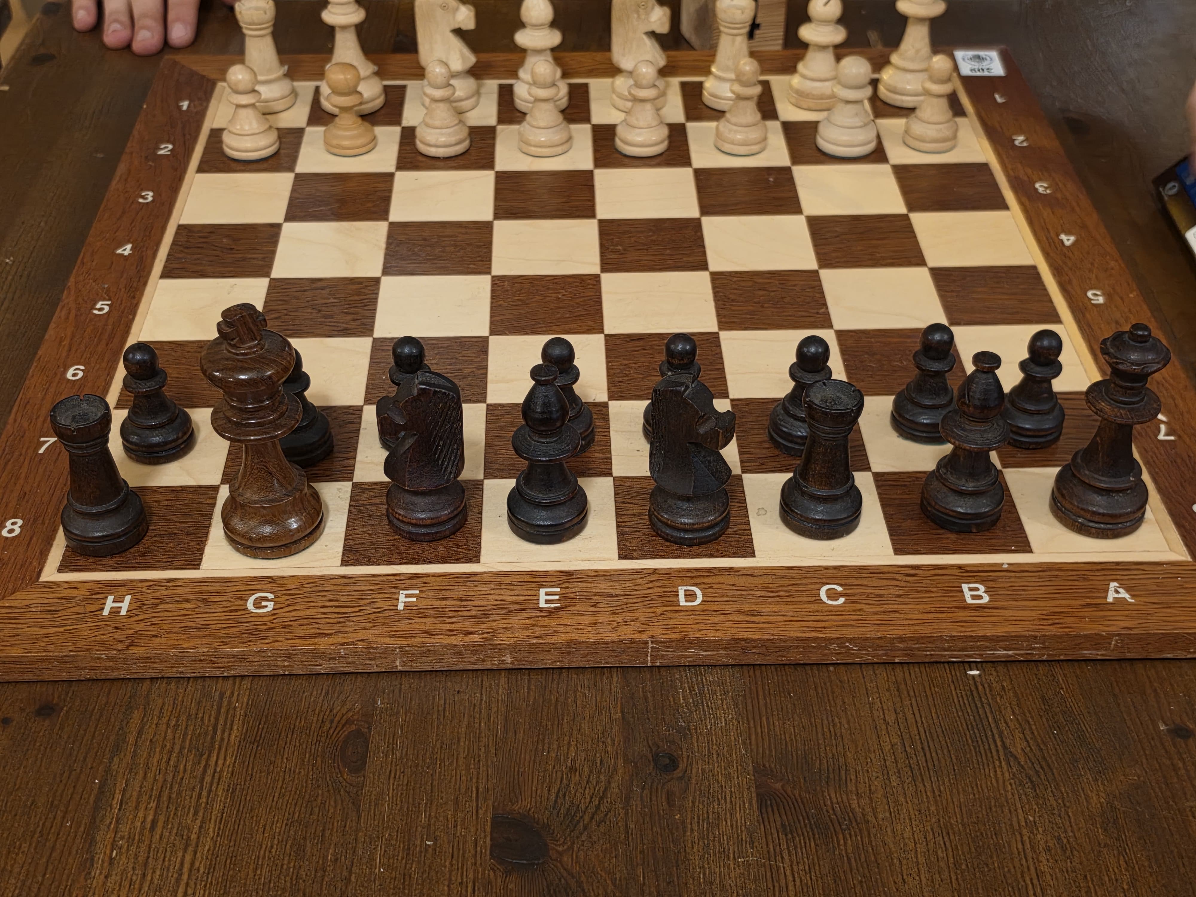 Stellung Nr. 392 aus Runde 6 beim Schach960-Turnier Sommer 2026