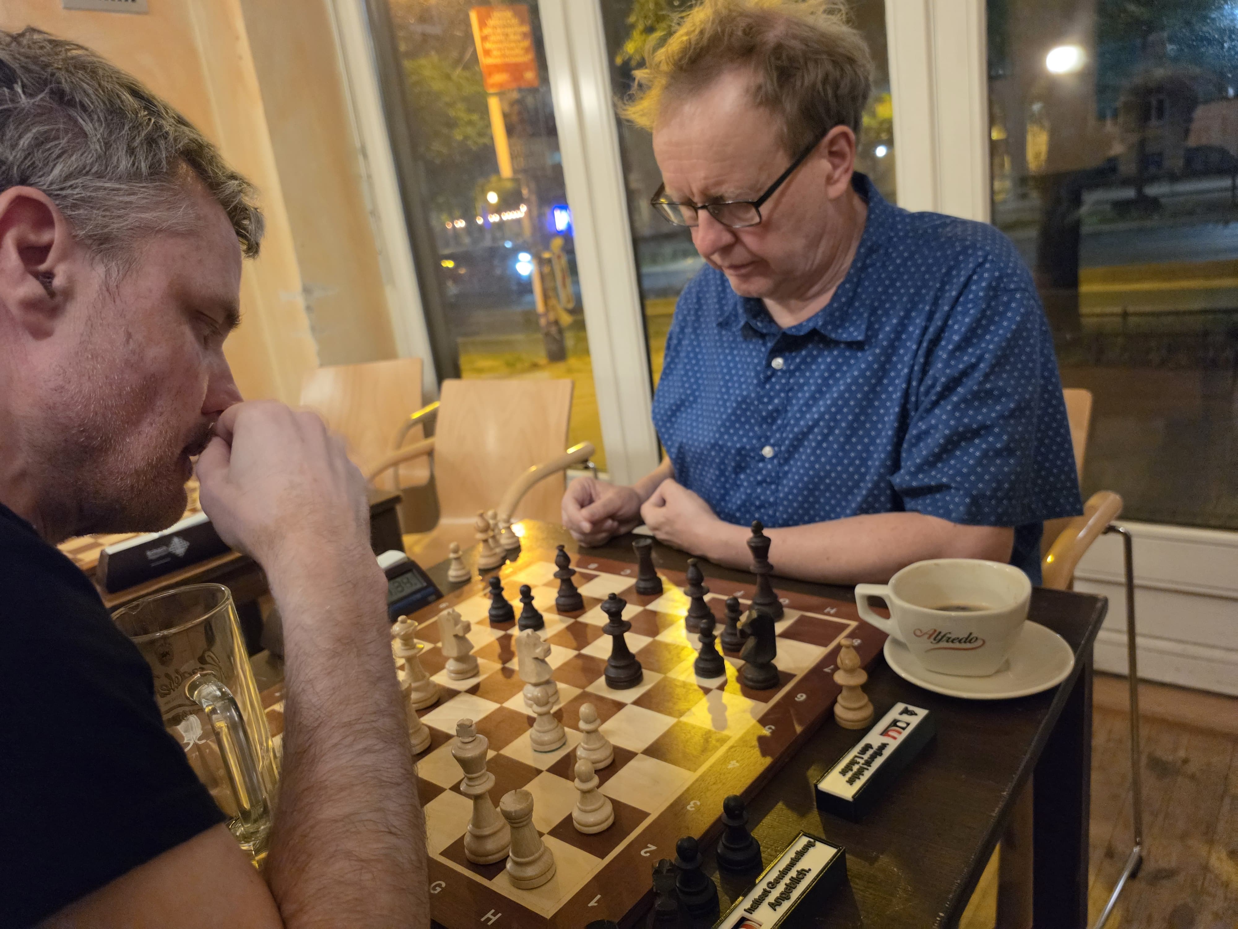 Gerald Drißner gegen Stefan Hölz Schach960-Turnier Sommer 2026