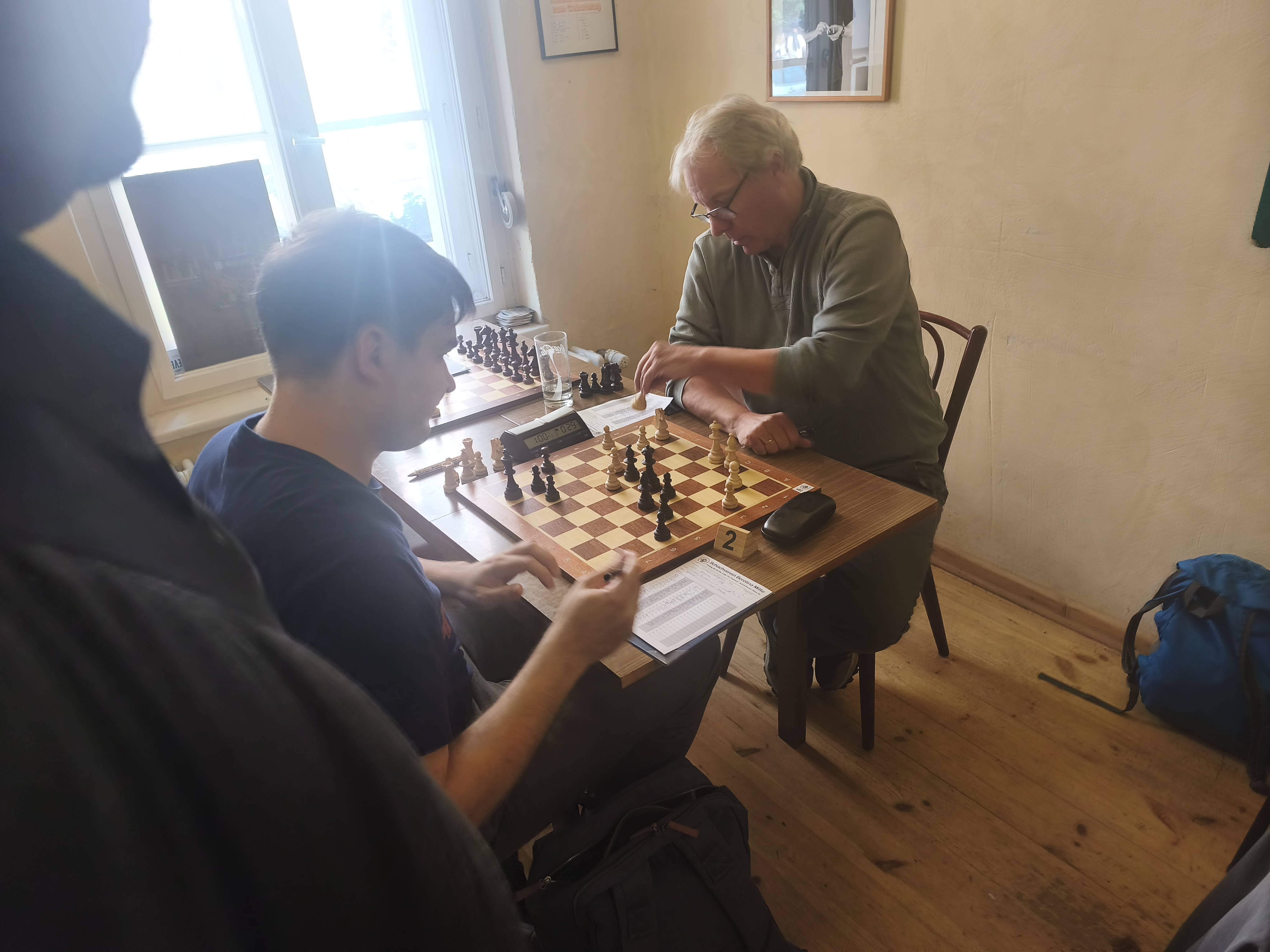 Andreas Volkmer gegen Lucas Manzke